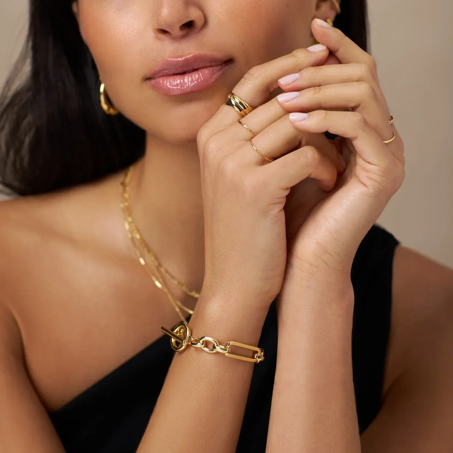 Anchor T-Bar Bracelet - Image 2