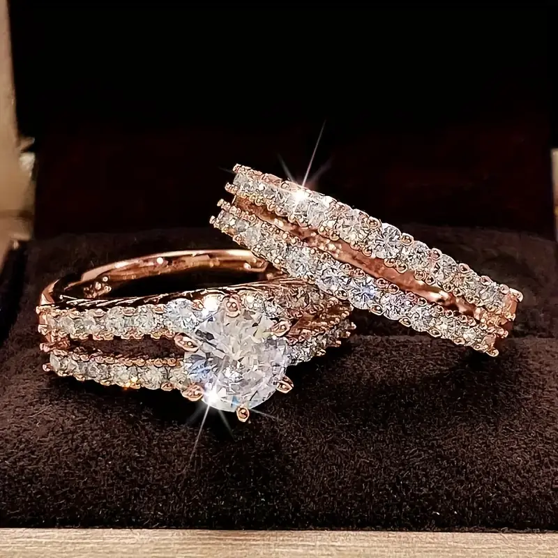 Eternal Radiance Ring Set | Gold 18k - Image 4